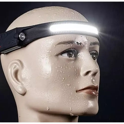 LED-Stirnlampe mit USB-Aufladekabel - Kopflampe