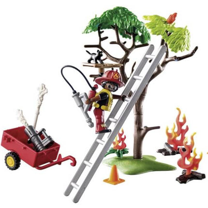 Playmobil Duck on Call "Feuerwhr Action rettet die Katze"