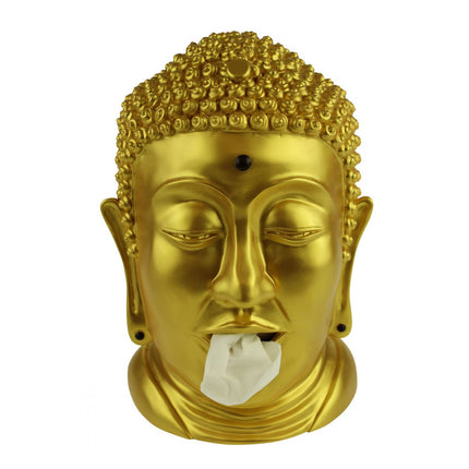 Rotary-Held Buddha gold Kosmetiktuch-Spender