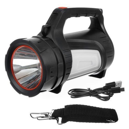 Taschenlampe mit LED-Suchscheinwerfer